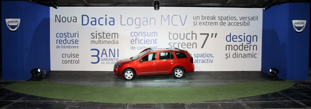 Noua Dacia Logan MCV lansata in ritmuri muzicale