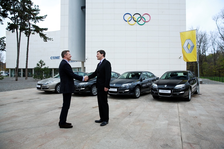 Renault România devine partener oficial al COSR pentru perioada 2013-2016
