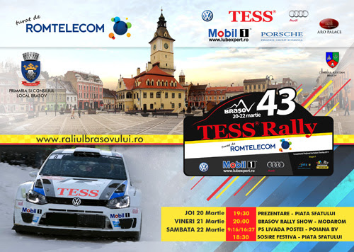 49 de inscrisi pentru Tess Rally Romtelecom