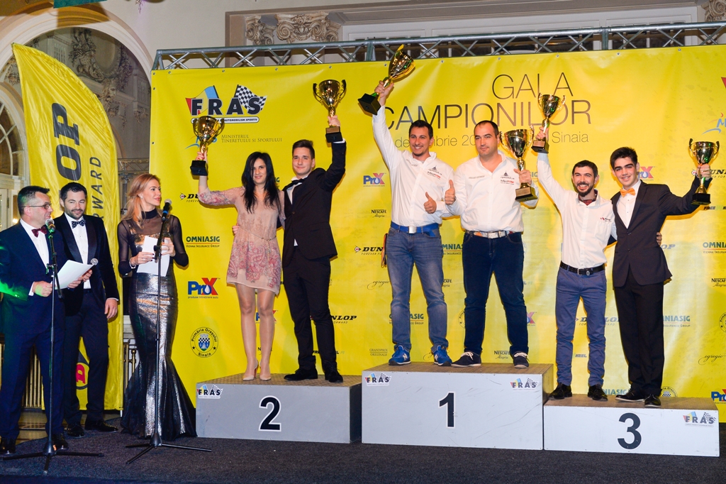 Componentii echipei Shark Racing au fost premiati la Gala Campionilor 2015