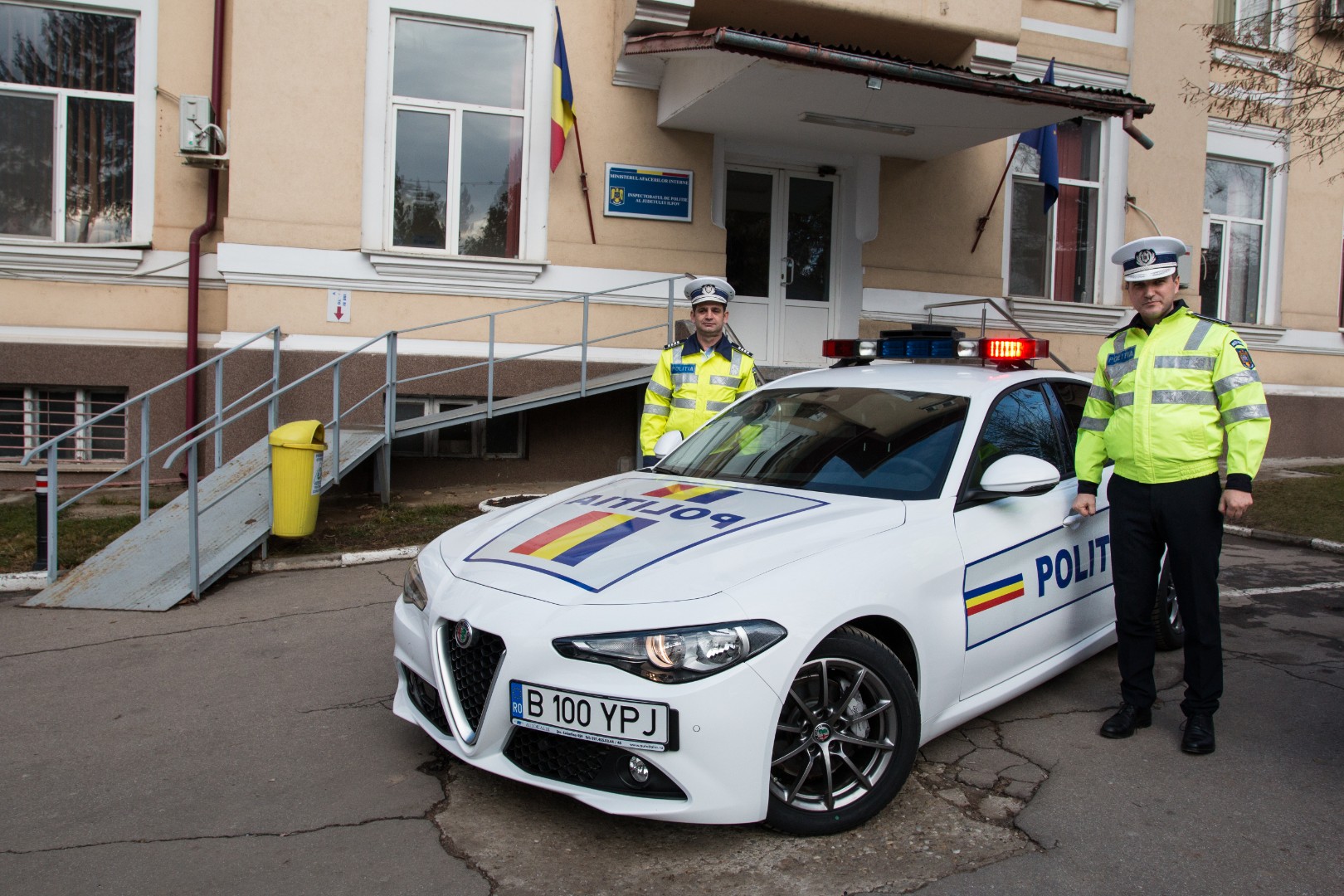 Alfa Romeo Giulia, acum în slujba Poliției Rutiere Ilfov