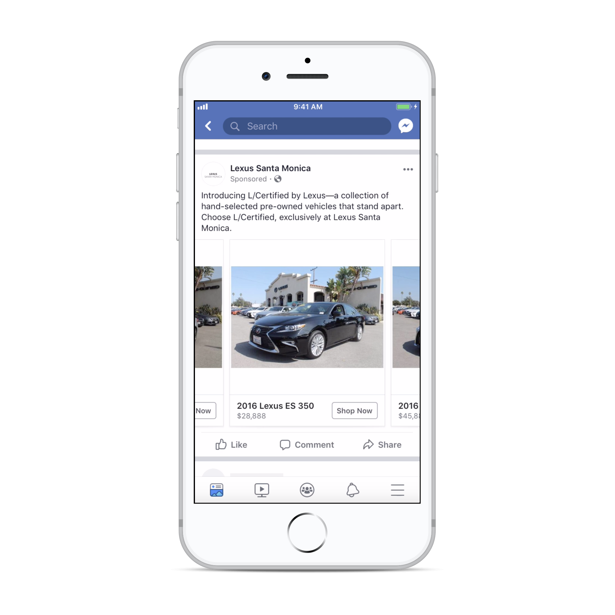 Facebook lansează varianta îmbunătăţită a Automotive Inventory Ads